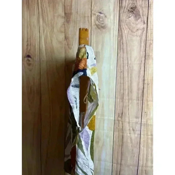 Rachel Zoe 100% Linen Floral Top Blouse Size S - Picture 4 of 6